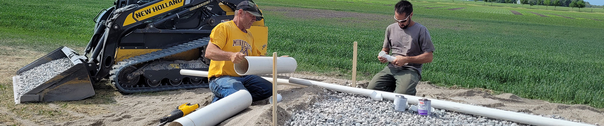 Connecting pvc pipes 