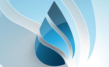 Water drop logo for the MN Water Resources Conference.